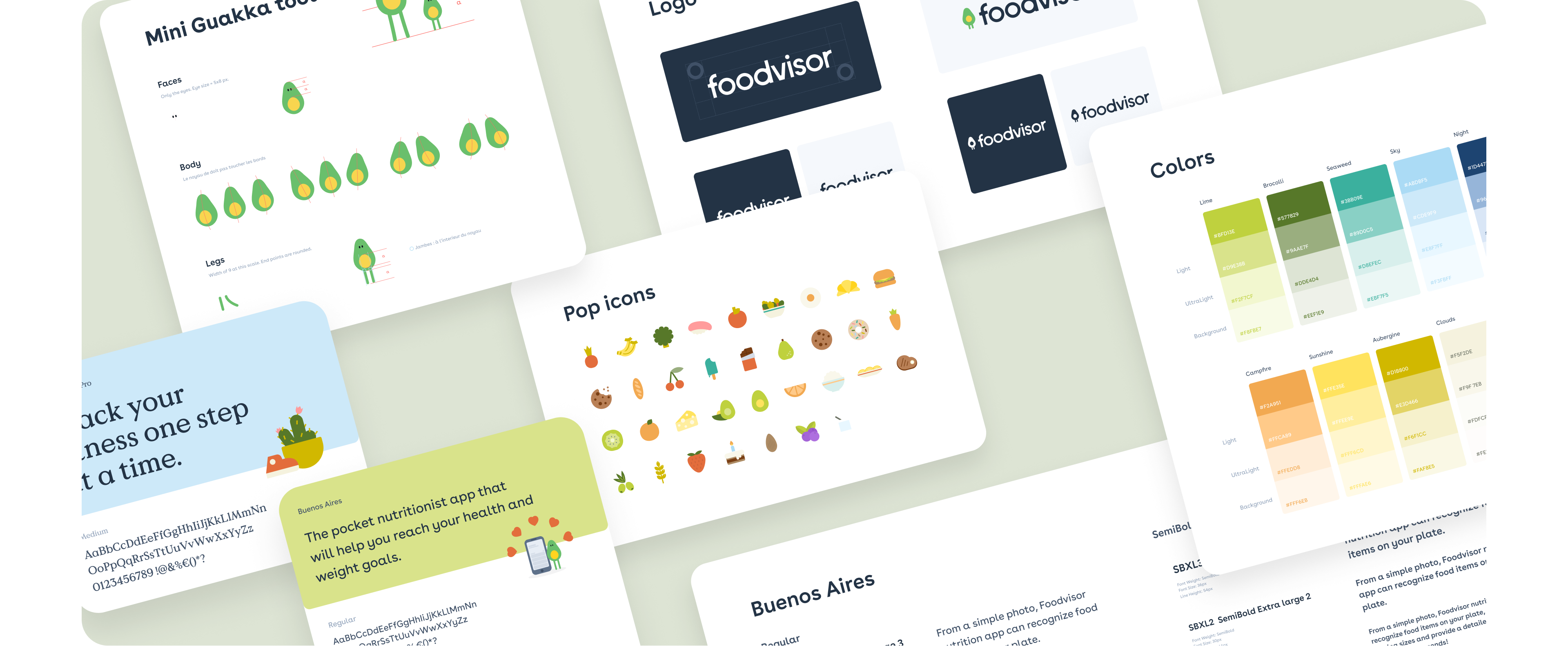 Foodvisor — Charte graphique
